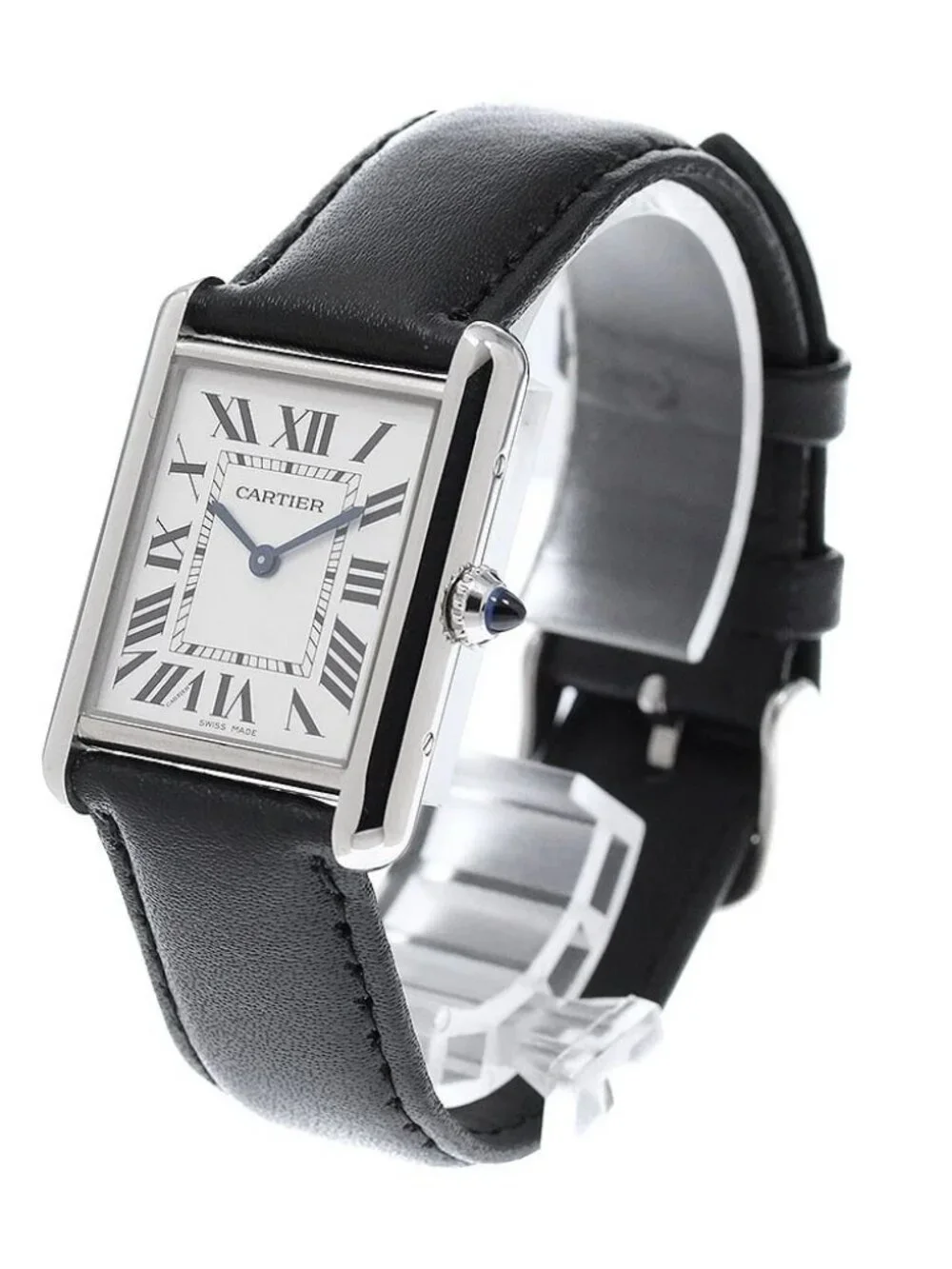 CARTIER tank mast LM WSTA0041 Silver Dial Quartz Men's Watch_970950
